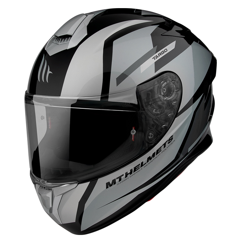 MT Helmet Targo Pro Sound Road Helmet Grey