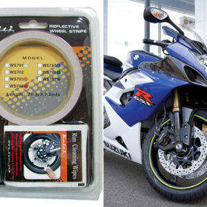 KEITI REFLECTIVE WHEEL STRIPE WS800W [WHITE] NS - Image 1