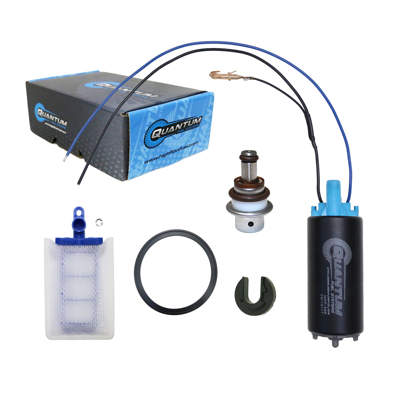 QUANTUM IN-TANK EFI  FUEL PUMP W/ REGULATOR - Image 1
