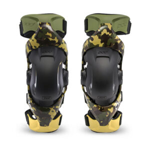 Pod K4 2.0 Knee Brace Pair Youth Camo - Image 1