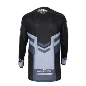 No Fear Elektron Motocross Jersey Youth Blackout - Image 2