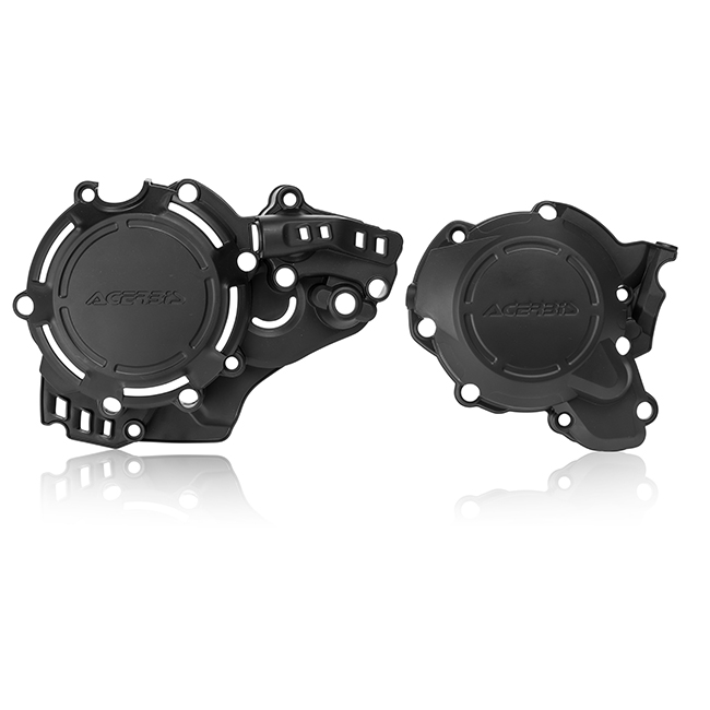 Acerbis X-power Engine Case Cover Kit Black KTM/HUSQVARNA [A]