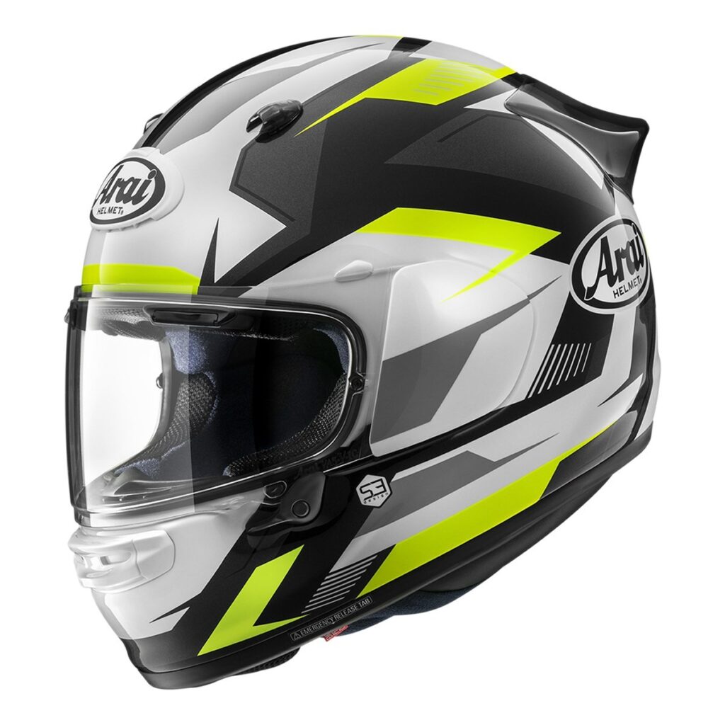 Arai Quantic Face Road Helmet Fluro Yellow