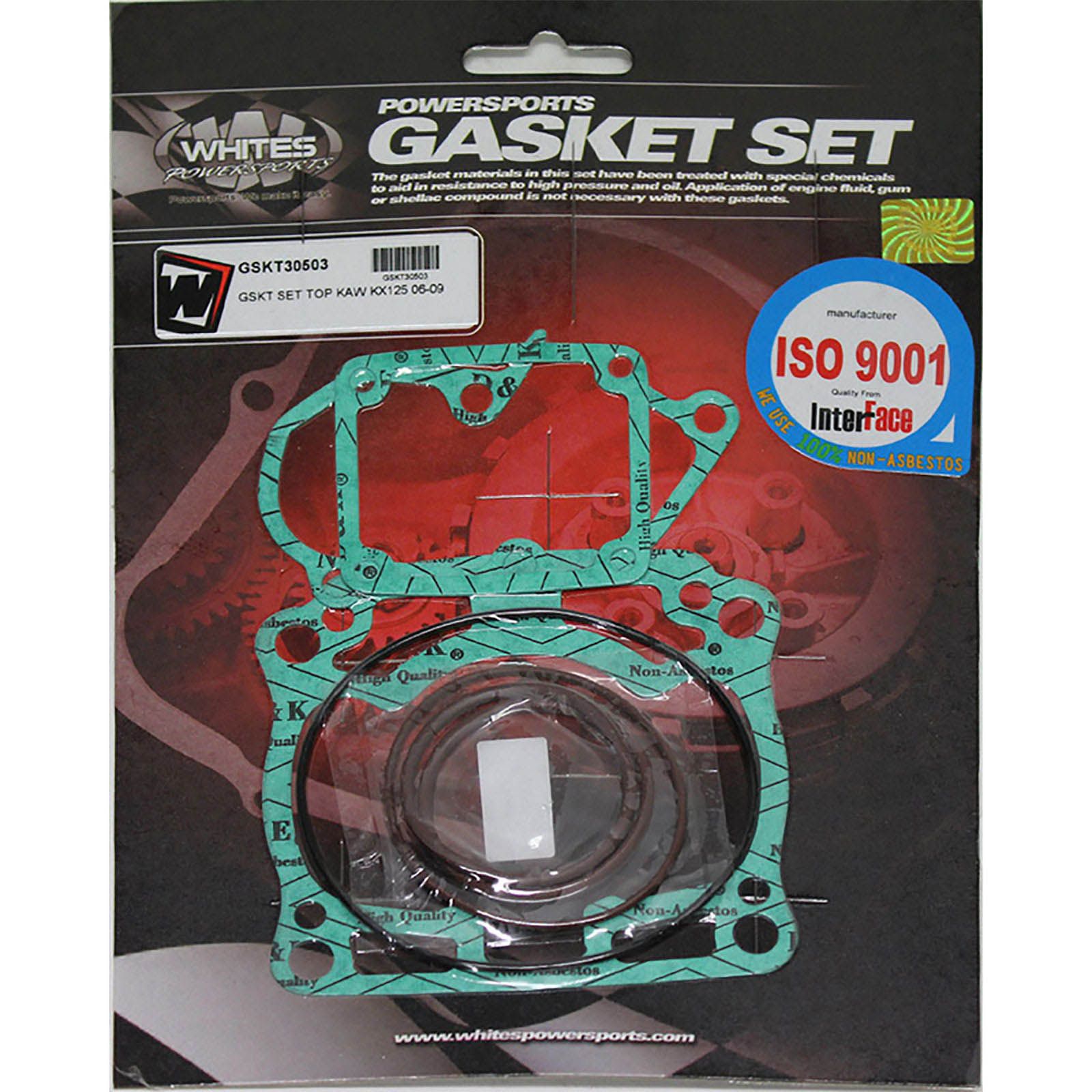 WHITES GASKET SET TOP KAW KX125 06-09 - Image 1