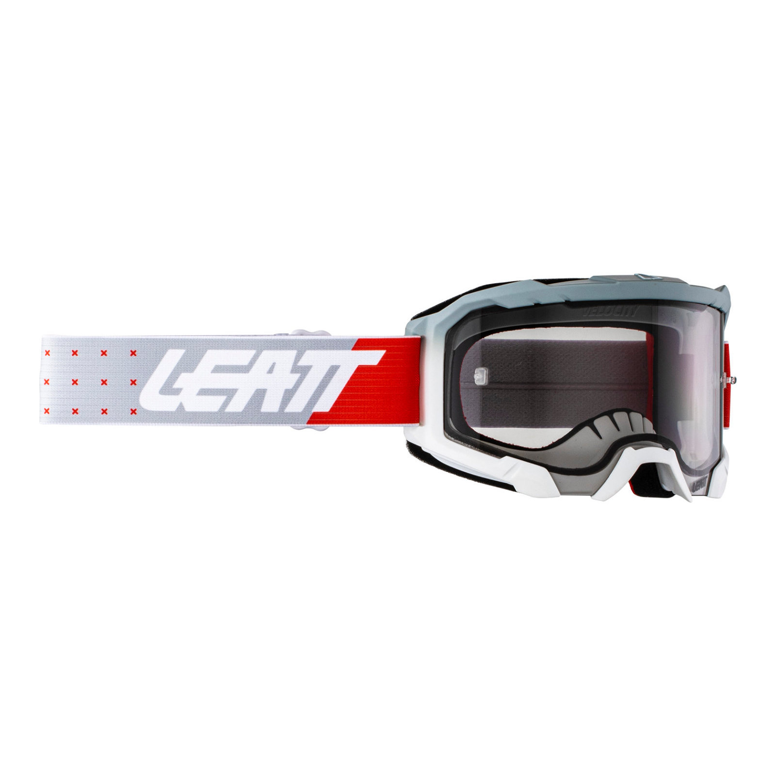 Leatt Velocity 4.5 Motocross Goggles Forge Light Grey 58% - Image 1