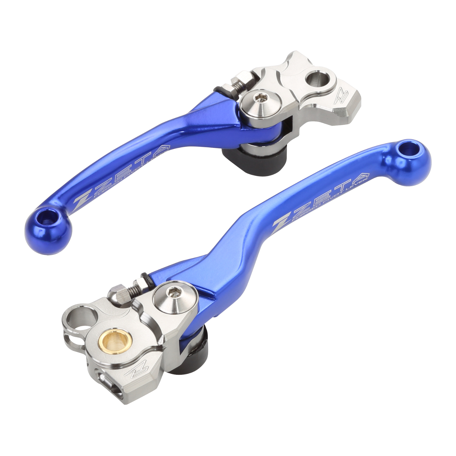 Zeta Pivot Lever Set FP - Kawasaki - Blue - Image 1