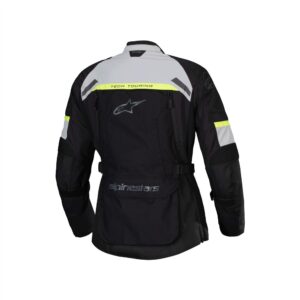 Alpinestars Stella Bogota Pro Drystar Jacket Ladies Black/Ice Gray/Yellow Fluoro - Image 2