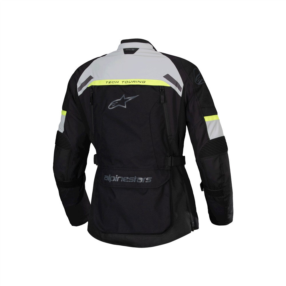 Alpinestars Stella Bogota Pro Drystar Jacket Ladies Black/Ice Gray/Yellow Fluoro