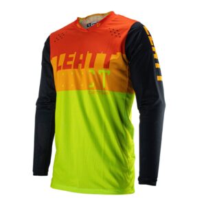 Leatt Moto 4.5 Lite Motocross Jersey Citrus - Image 1