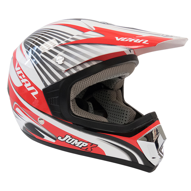 Motocross Helmets V-Can V311 Youth Red