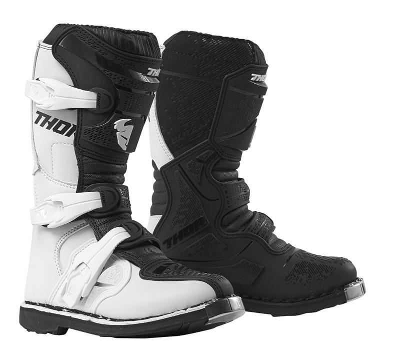 Motocross Boots Thor Blitz XP Youth White/Black