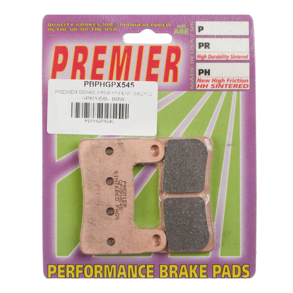 PREMIER BRAKE PADS HI-PERF RACING GPXPH545 - BMW