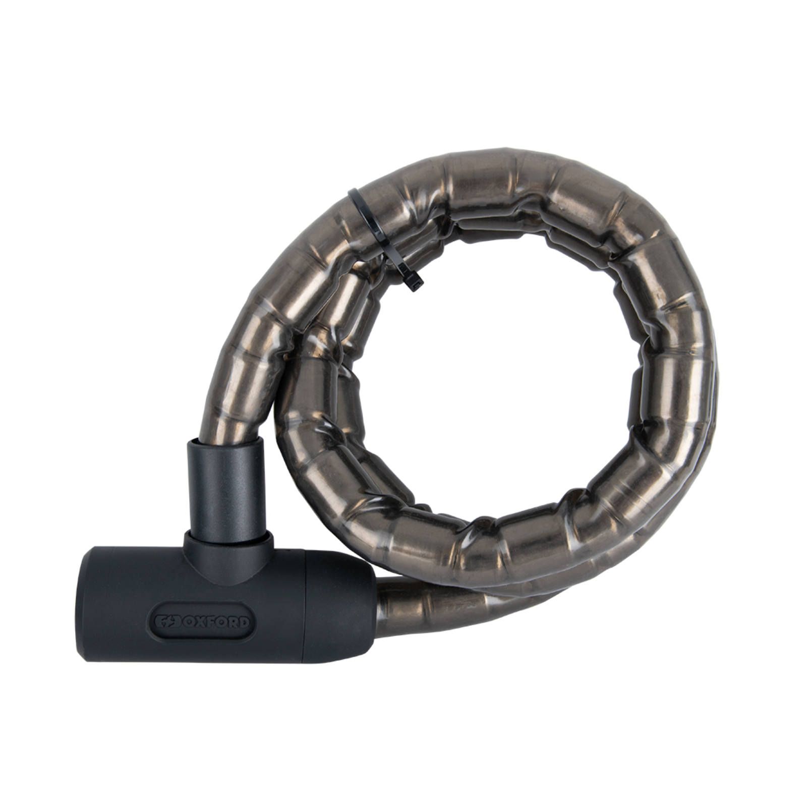 Oxford Barrier Armoured Cable Lock Smoke - Image 1