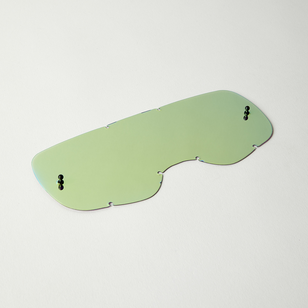 FOX AIRSPACE/MAIN MX20 CHRM LEXAN LENS [GOLD] OS