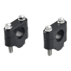 Zeta Bar Rise Kit - Height 19mm, 22.2mm Bar - Black - Image 1