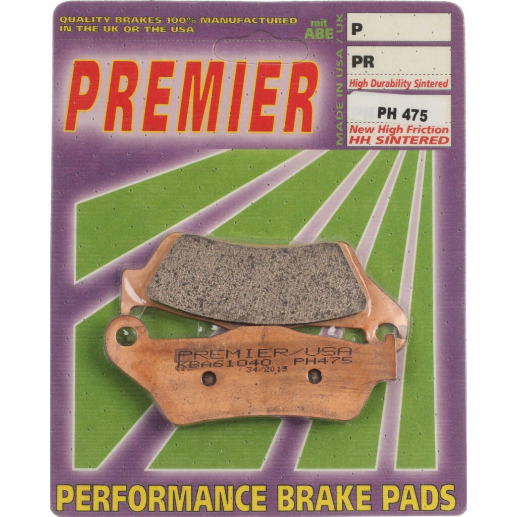 PREMIER BRAKE PADS HI-PERF SINT PH475 - HD