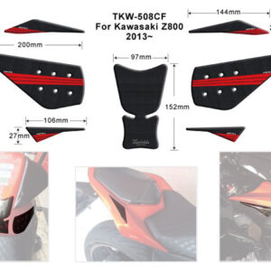 KEITI TANK PAD KAWASAKI Z800 TKW508CF [CARBON] NS - Image 6