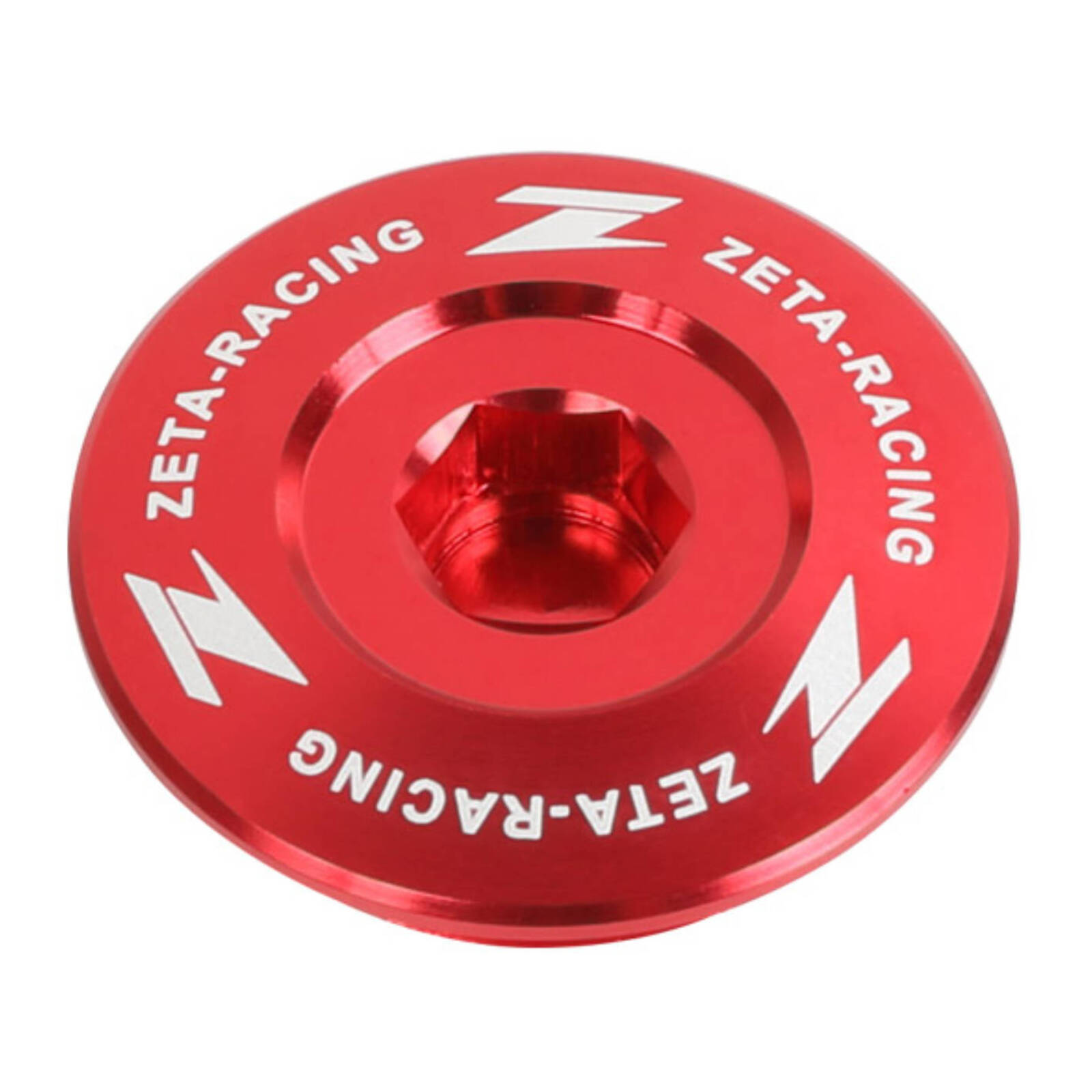 Zeta Engine Plugs Honda CRF450R/RX '17- - Red - Image 2