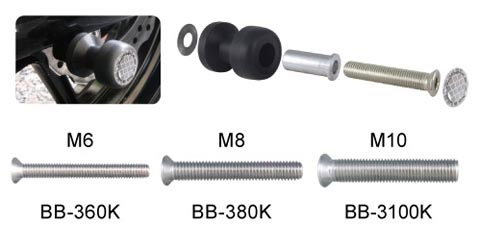 KEITI SWINGARM SPOOL SLIDERS [NO COLOUR] M6