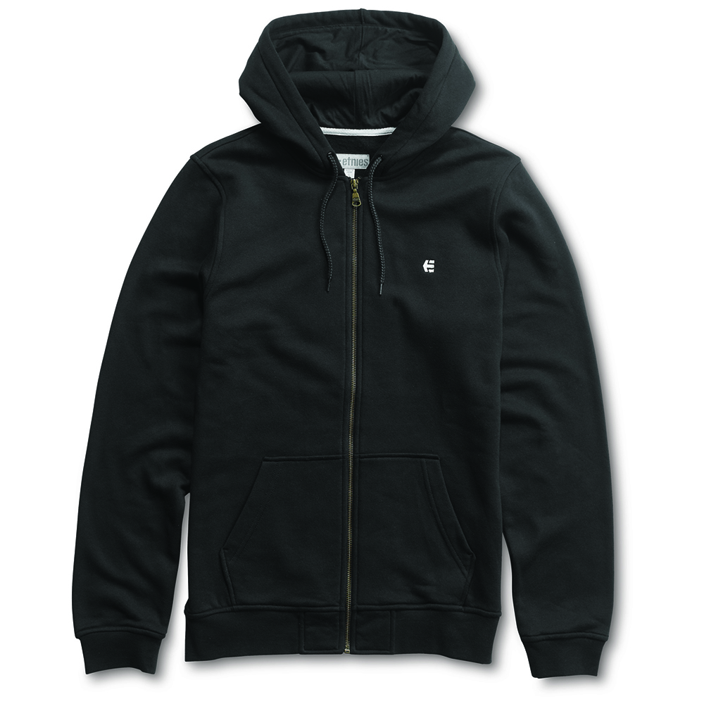 E ZIP FLEECE [BLACK]