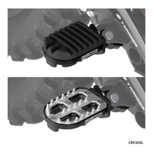Zeta Adventure Foot Pegs CRF250L/Rally '12- CRF1000L/1100L ' - Image 2