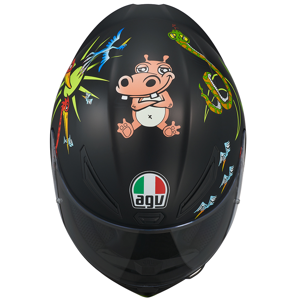AGV K1 Road Helmet Zoo Matte Black