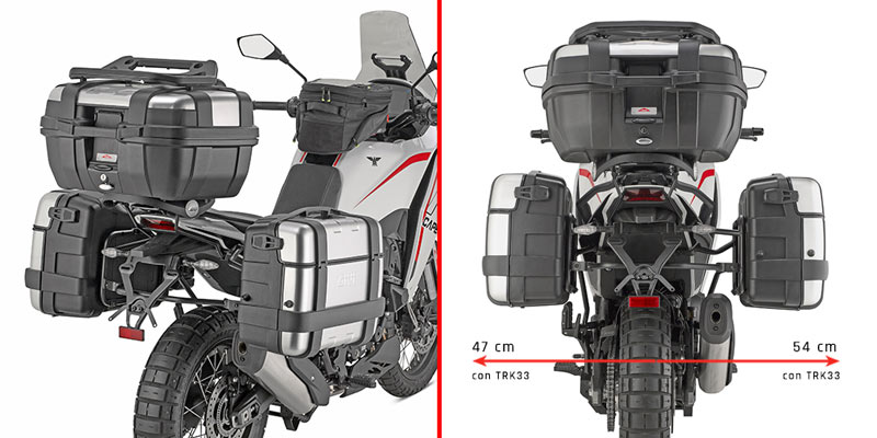 GIVI SIDE RACK ONE-FIT MONOKEY MOTO MORINI X-CAPE 700 '25->