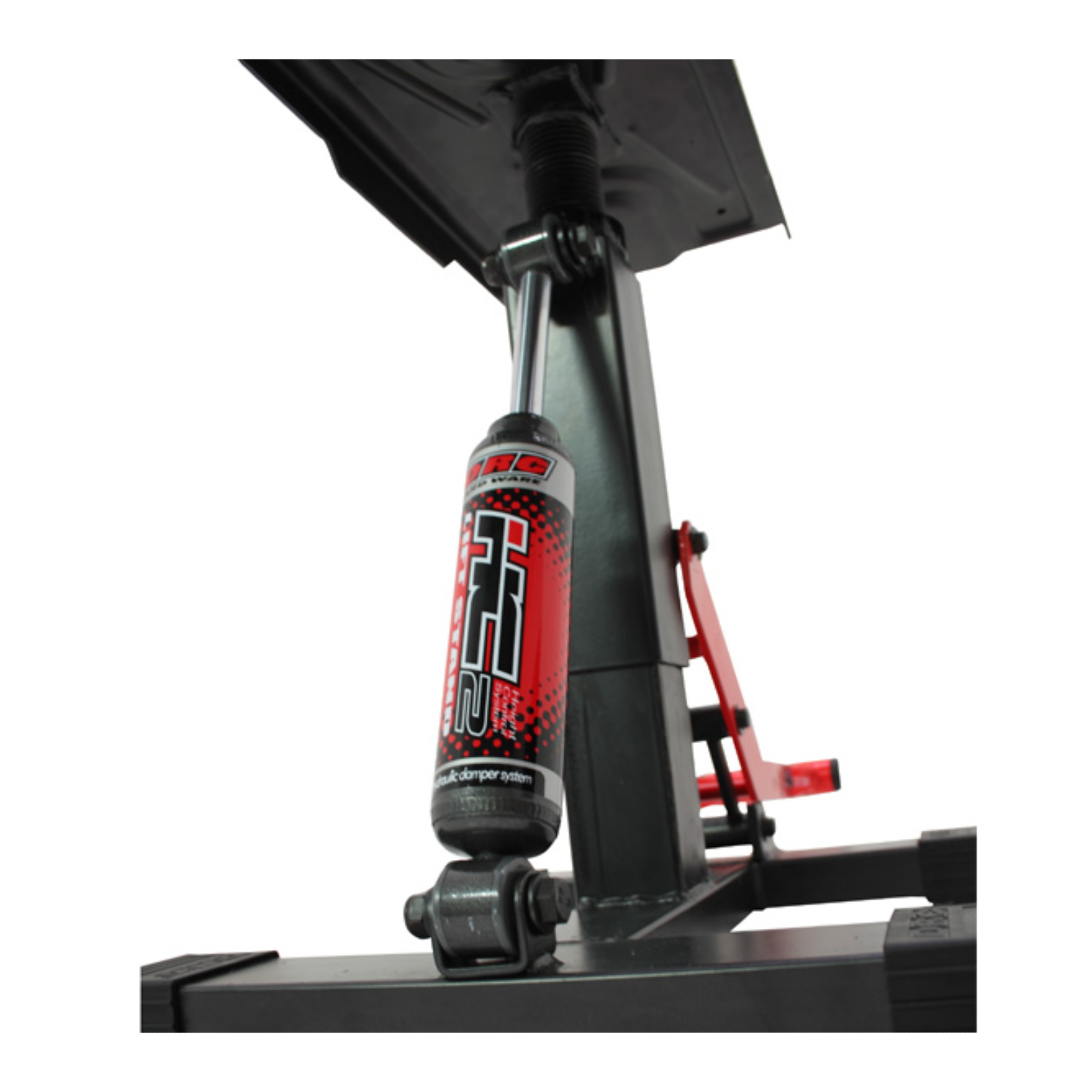 DRC HC2 Lift Stand Twin-arm with Damper - Black / Red - Image 4