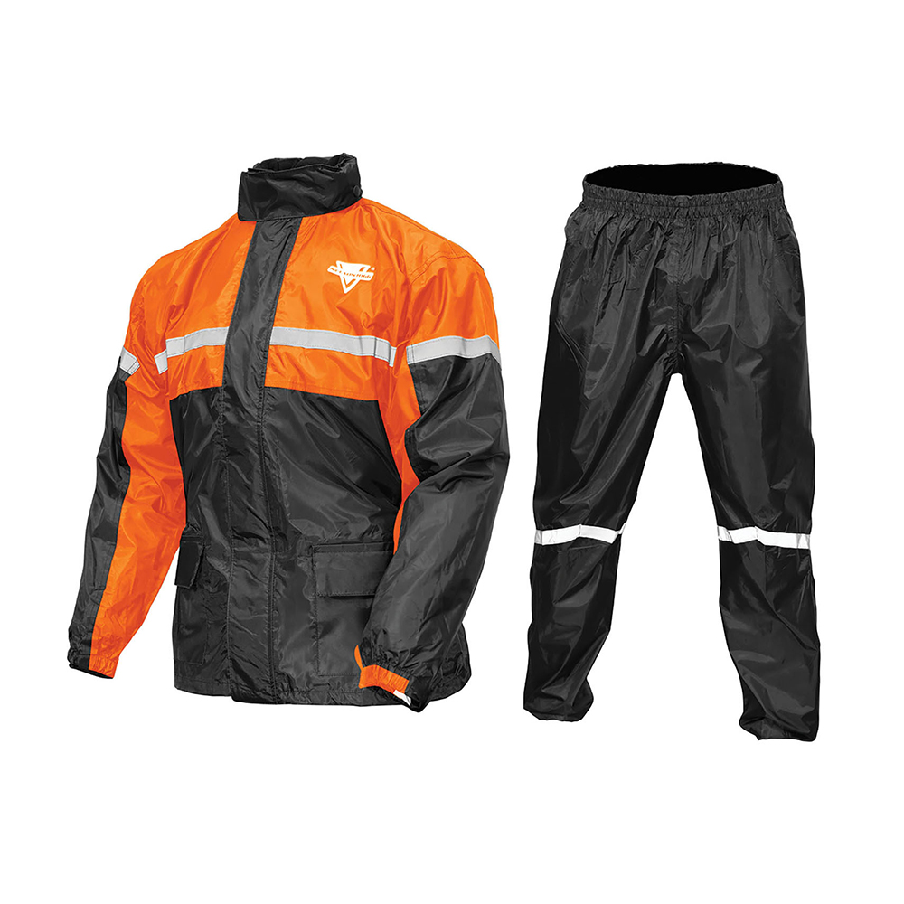 Nelson Rigg Stormrider 2pc Waterproof Suit Black/Orange