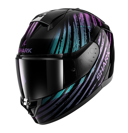 Shark RIDILL 2 Assya Road Helmet Blk Chameleon