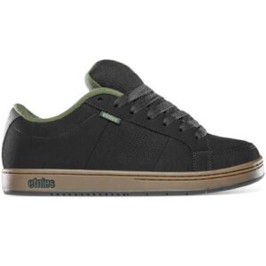 Etnies Kingpin Shoes Black/Green/Gum - Image 2