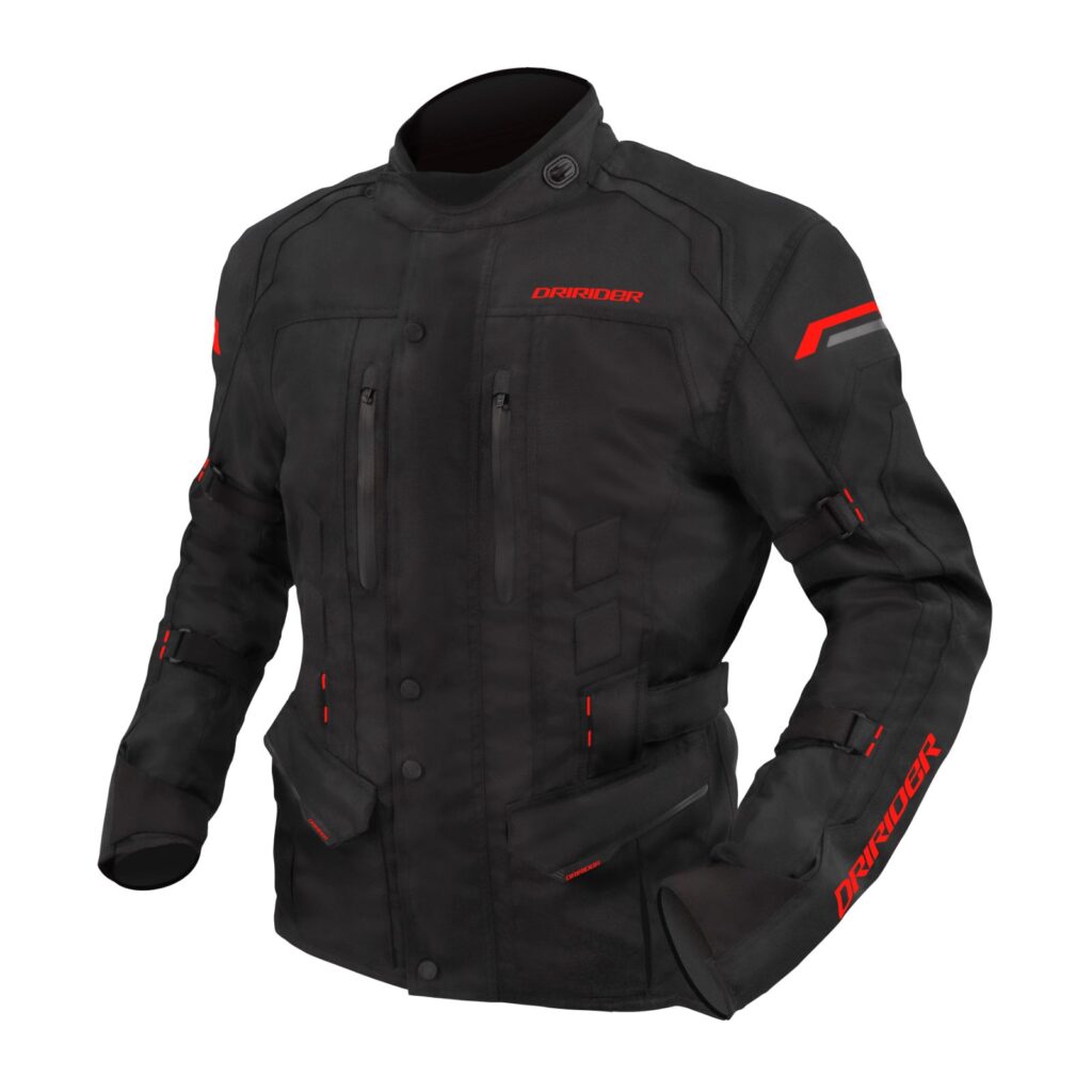 Dririder Compass 4 Road Jacket Black/Red