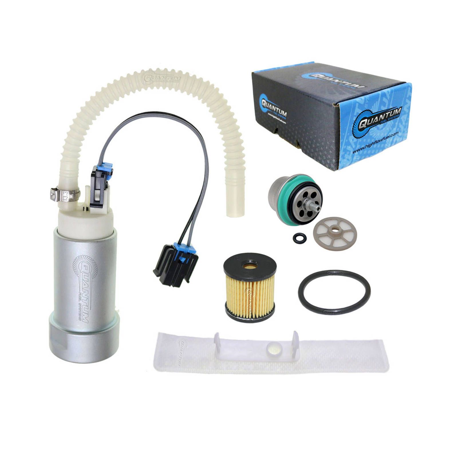 QUANTUM IN-TANK EFI FUEL PUMP W/REGULATOR, TANK SEAL,FILTER