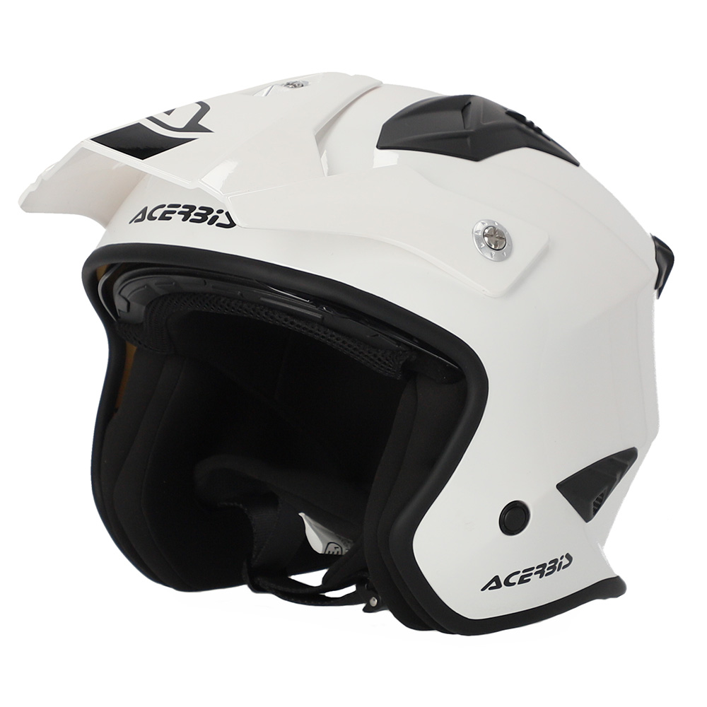 Acerbis Jet Aria ECE 22-06 Open Face Helmet White