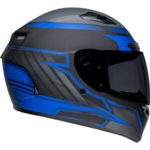 Bell Qualifier DLX Mips Raiser Road Helmet Matte Black/Blue - Image 1