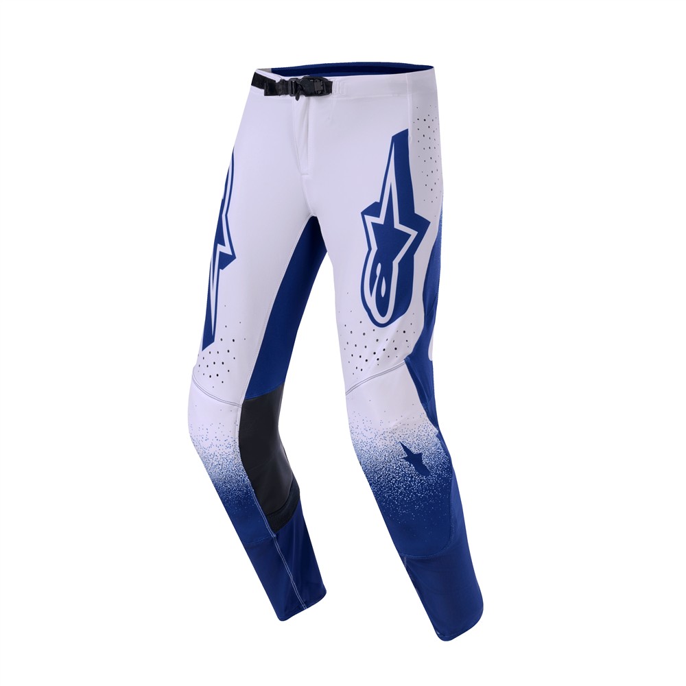 Alpinestars Supertech Scenz Motocross Pants Light Gray/Dark Blue