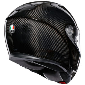 Road Helmet AGV SportModular Glossy Carbon - Image 4