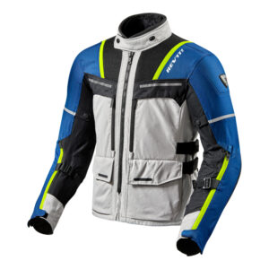 Adventure Jacket REV'IT! Offtrack Silver/Blue - Image 3
