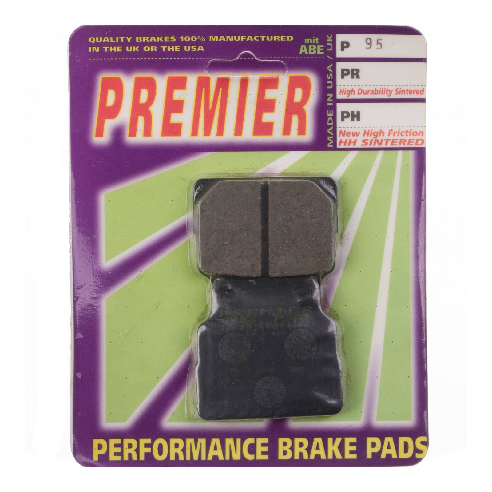 PREMIER BRAKE PADS P095 - HON - Image 1