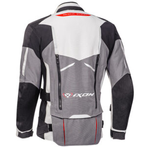 Ixon RAGNAR Adventure Jacket Black/ Grey/ Red - Image 2
