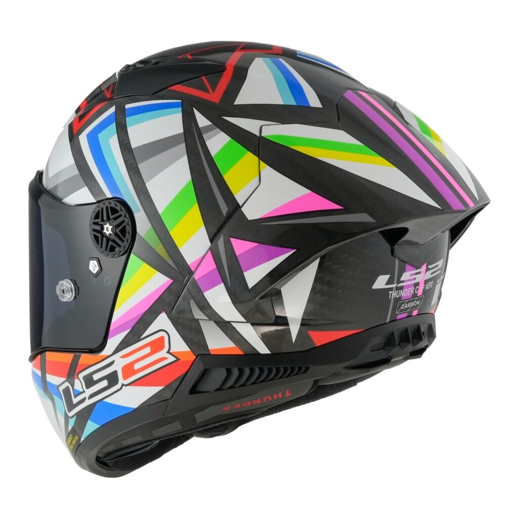 LS2 FF805 Thunder GP Aero Flash Road Helmet Black