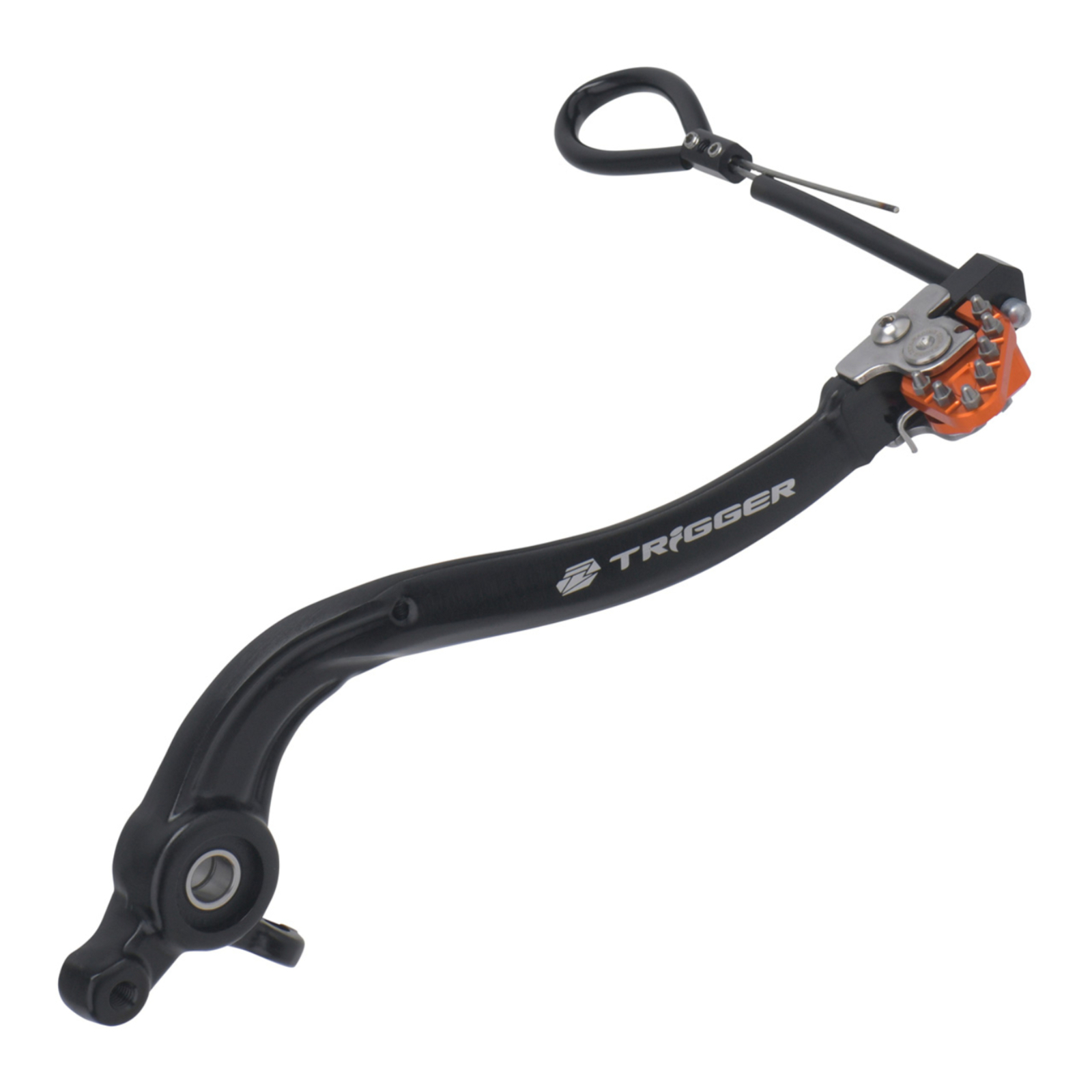 Zeta Trigger Brake Pedal KTM 250SX'17-, 250/350EXC-F'17- ORA - Image 2