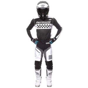 Fasthouse Grindhouse Mod Motocross Pants White/Black/Marine - Image 2