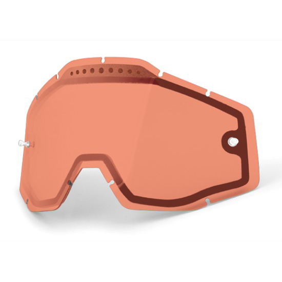 100% Racecraft/Accuri/Strata Dual Vented Lens - Rose
