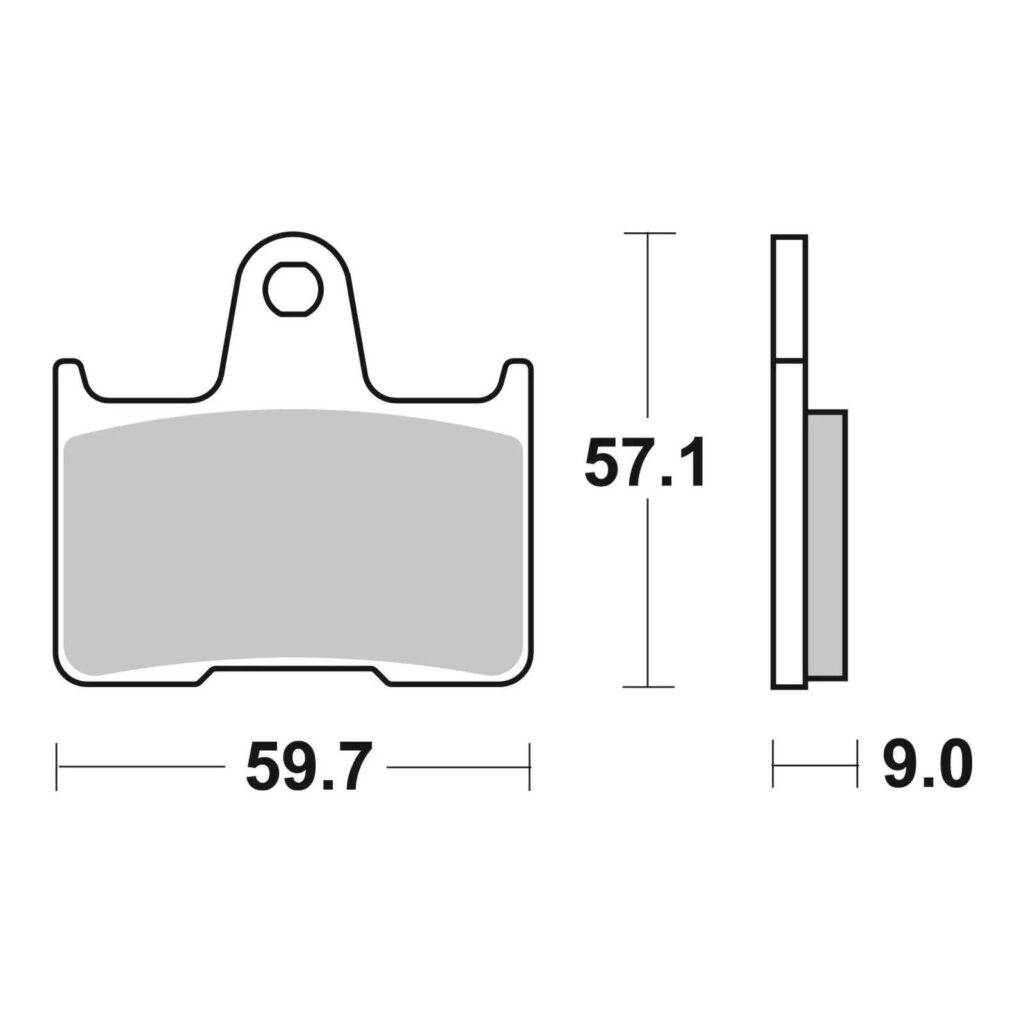 Brembo Brake Pad - Sintered Rear