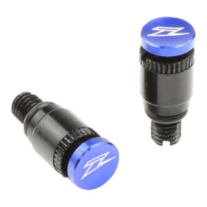 Zeta Fork Top Bleeder S-Type Showa/KYB (2pcs) - Blue - Image 1
