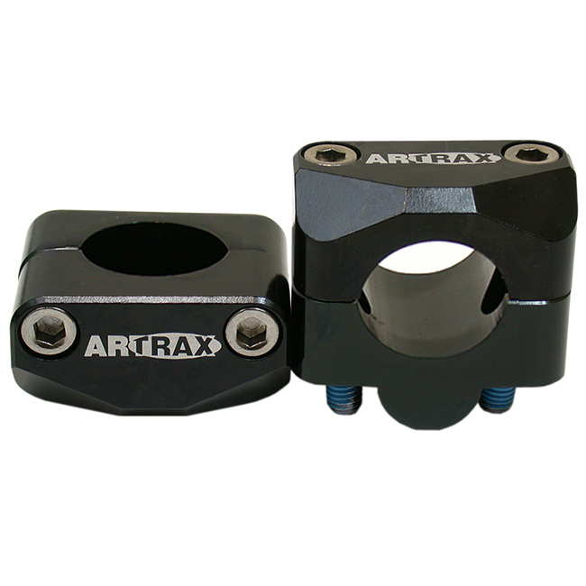 20mm risers std to fatbar black Artrax [A]