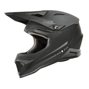 O'Neal 1SRS SOLID Motocross Helmet Youth - Black - Image 1