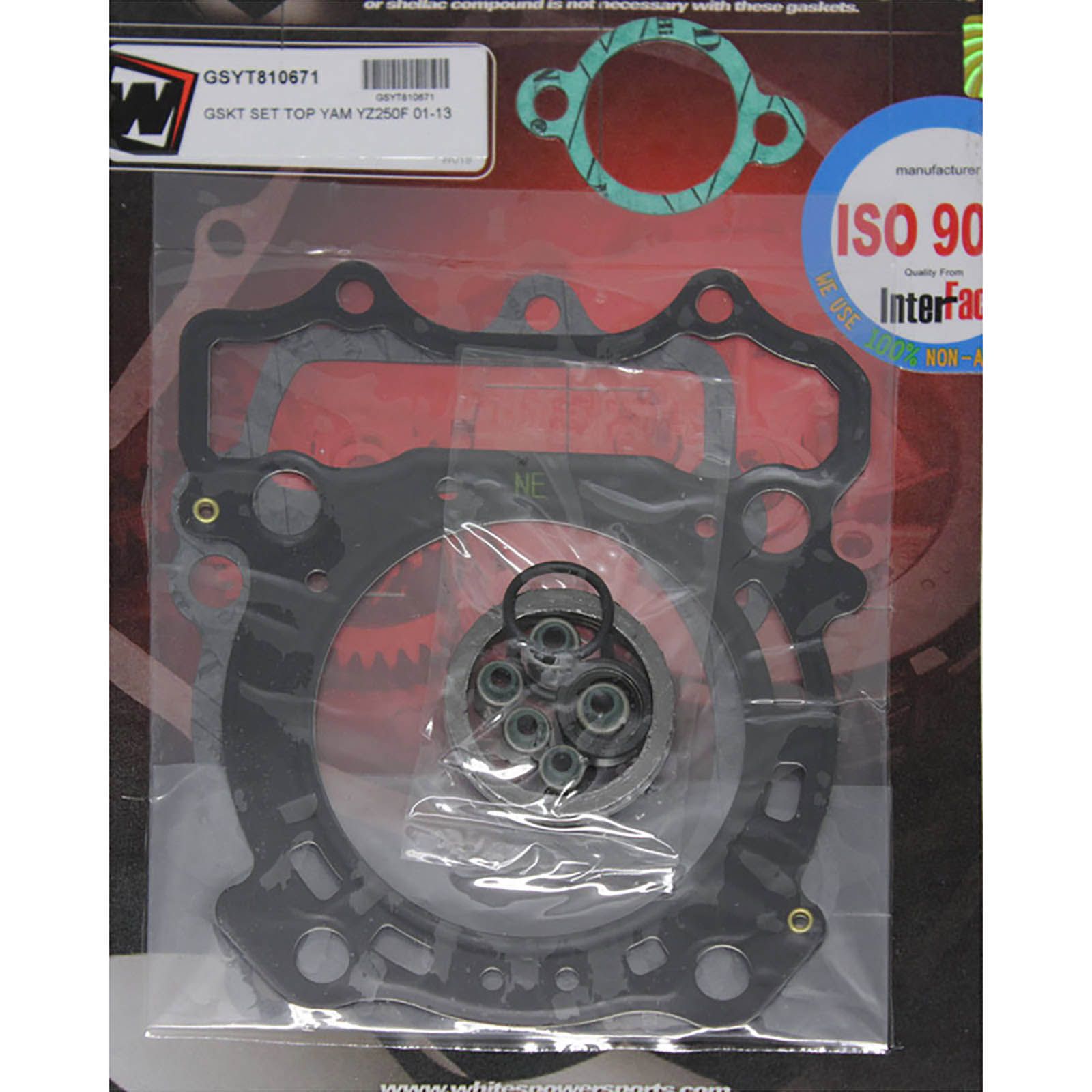 WHITES GASKET SET TOP YAM WR/YZF 250 01-13 - Image 1