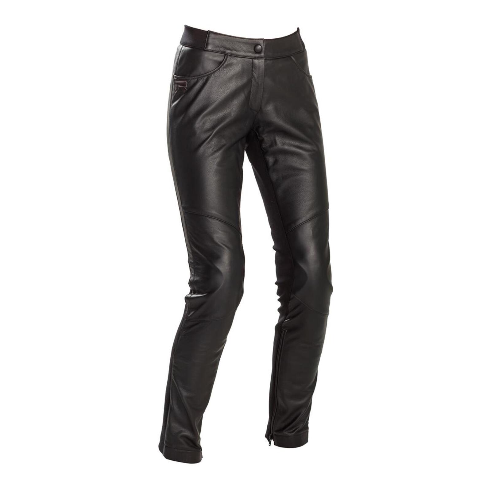 Richa Catwalk Leather Road Pants Ladies Black - Image 1
